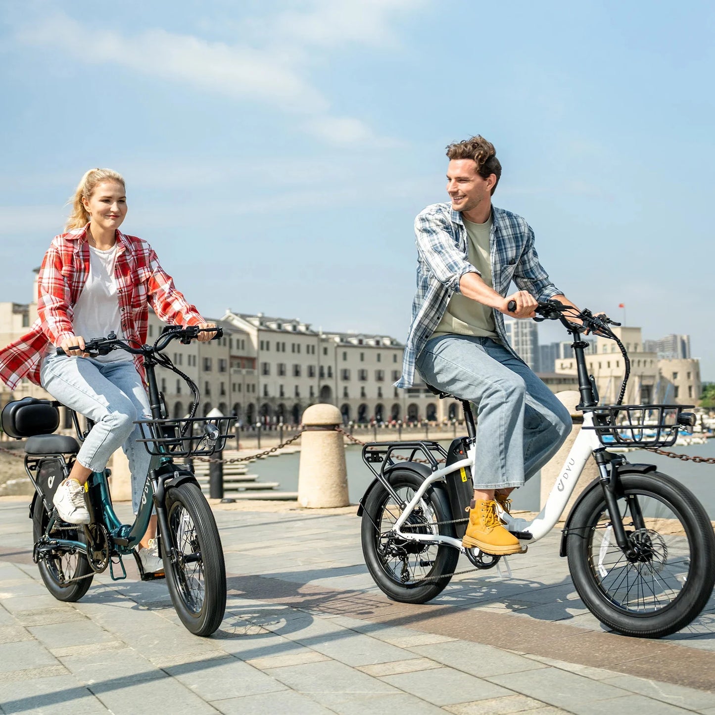 DYU C9 Folding Electric Bike Long Range 750W Performance