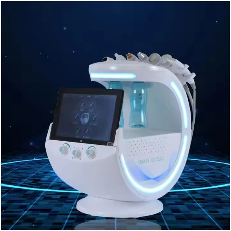 7 in 1 Facial machine Professional Ultrasonic Skin Rejuvenation Dermabrasion Hyperbaric Facial Machine Deep