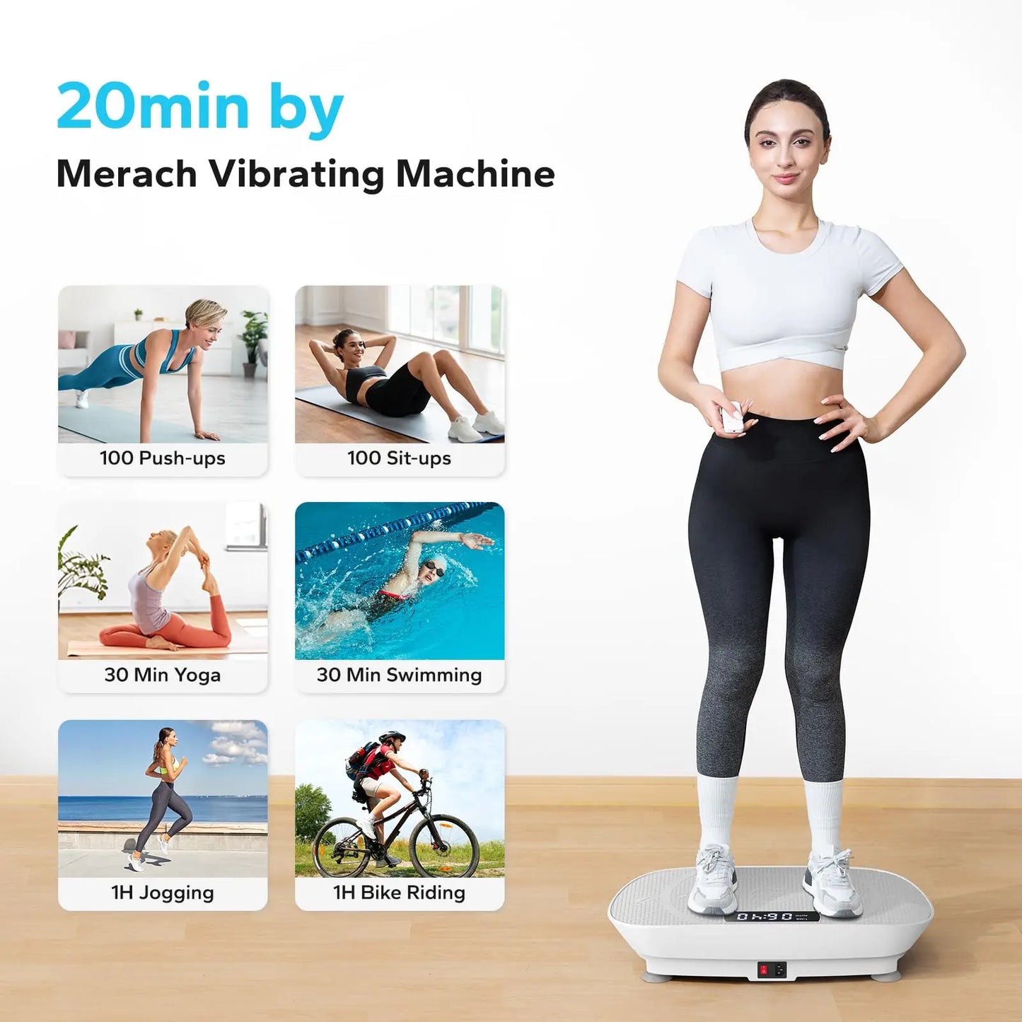 Vibration Plate Exercise Machine