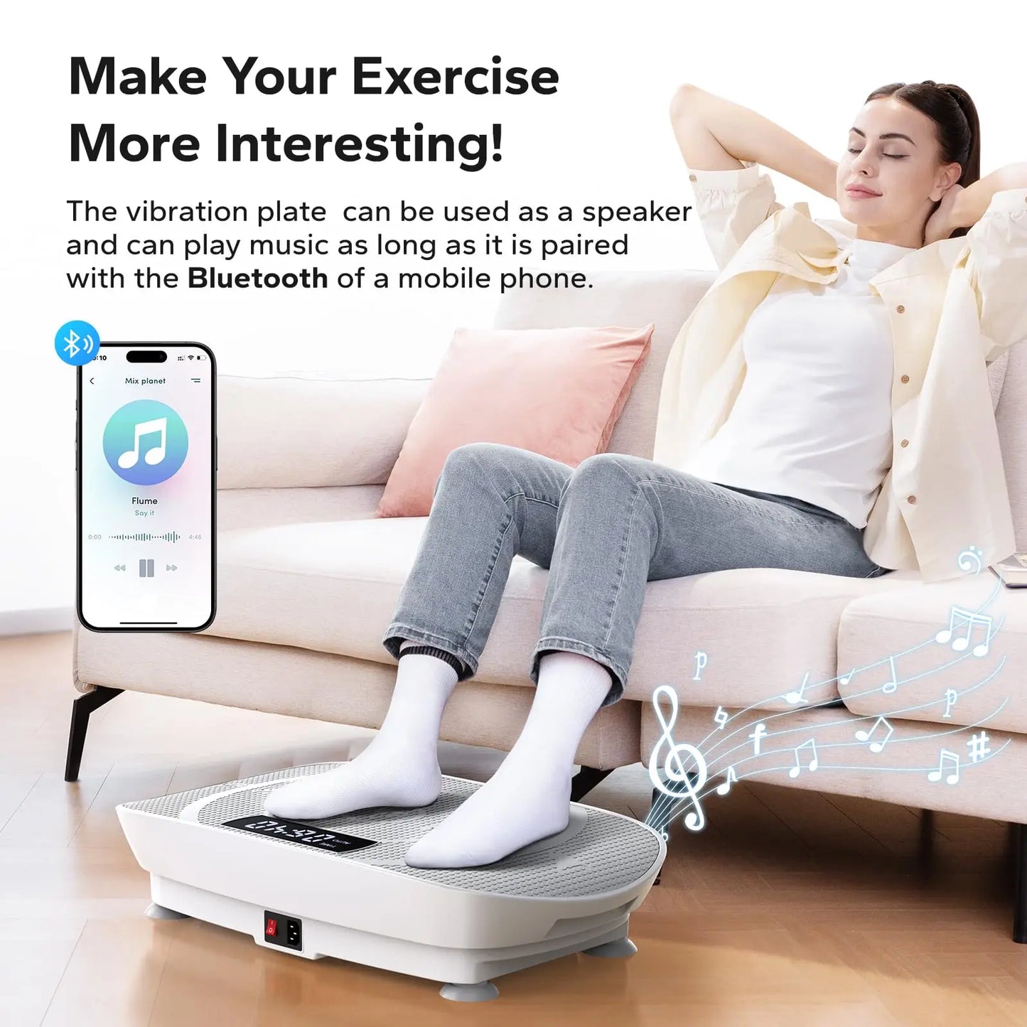 Vibration Plate Exercise Machine