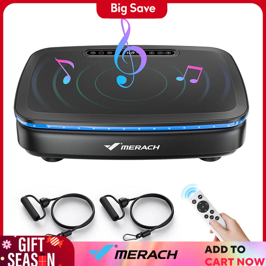 Merach Vibration Plate Exercise Machine With Remote Control