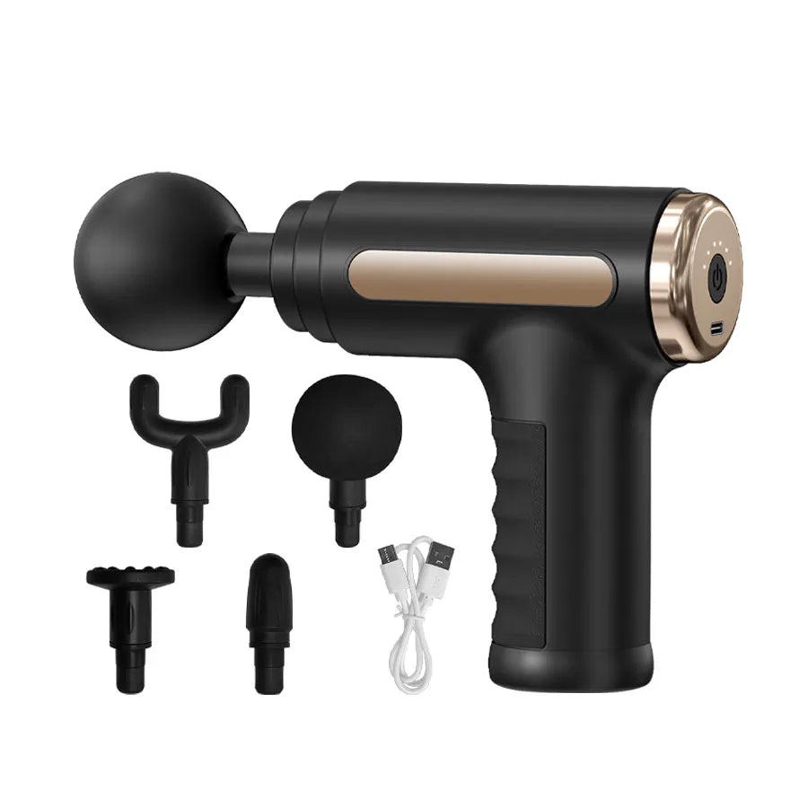 Electric Massage Gun Deep Tissue Therapy 8 Heads Recovery