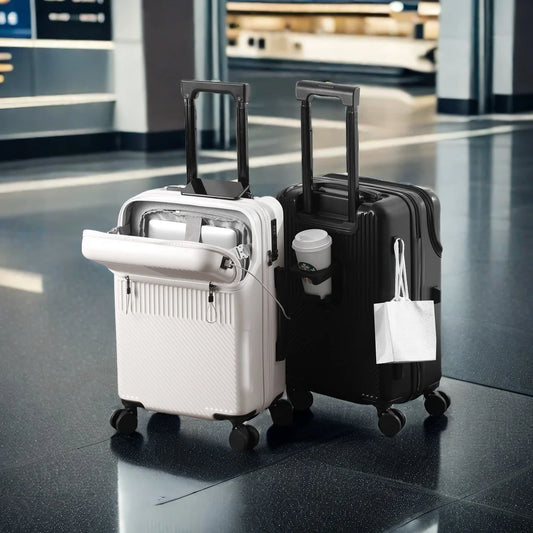 Versatile Spinner Carry On Luggage With Combination Lock For Travel