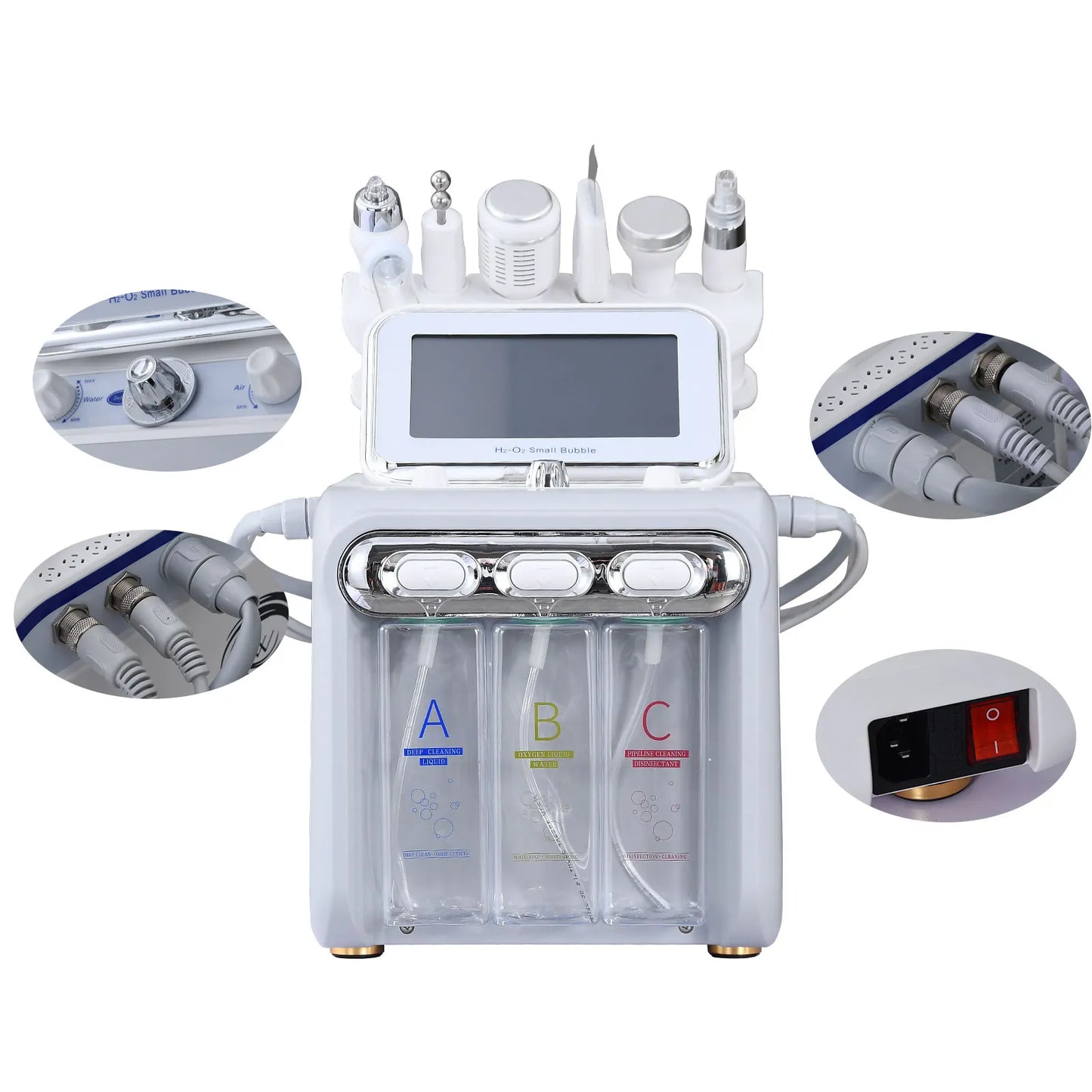 Hydro Facial Dermabrasion Machine for Deep Skin Cleansing