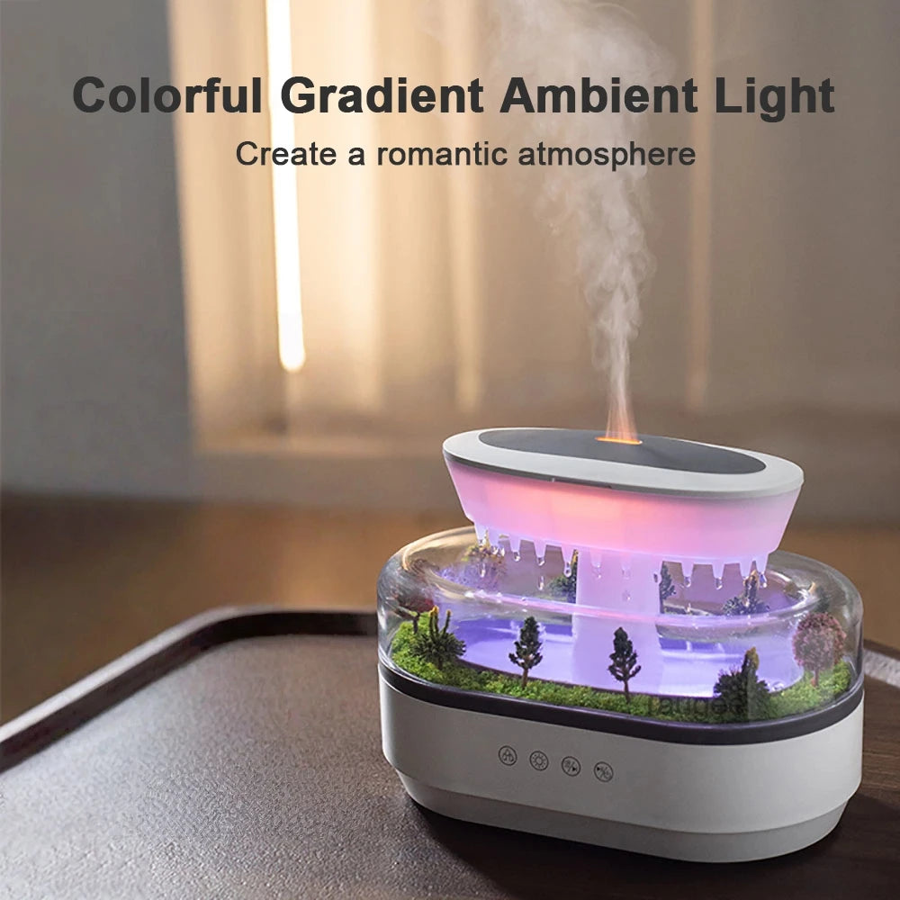 CREAROMA Raindrop Aroma Humidifier And Diffuser For Essential Oils