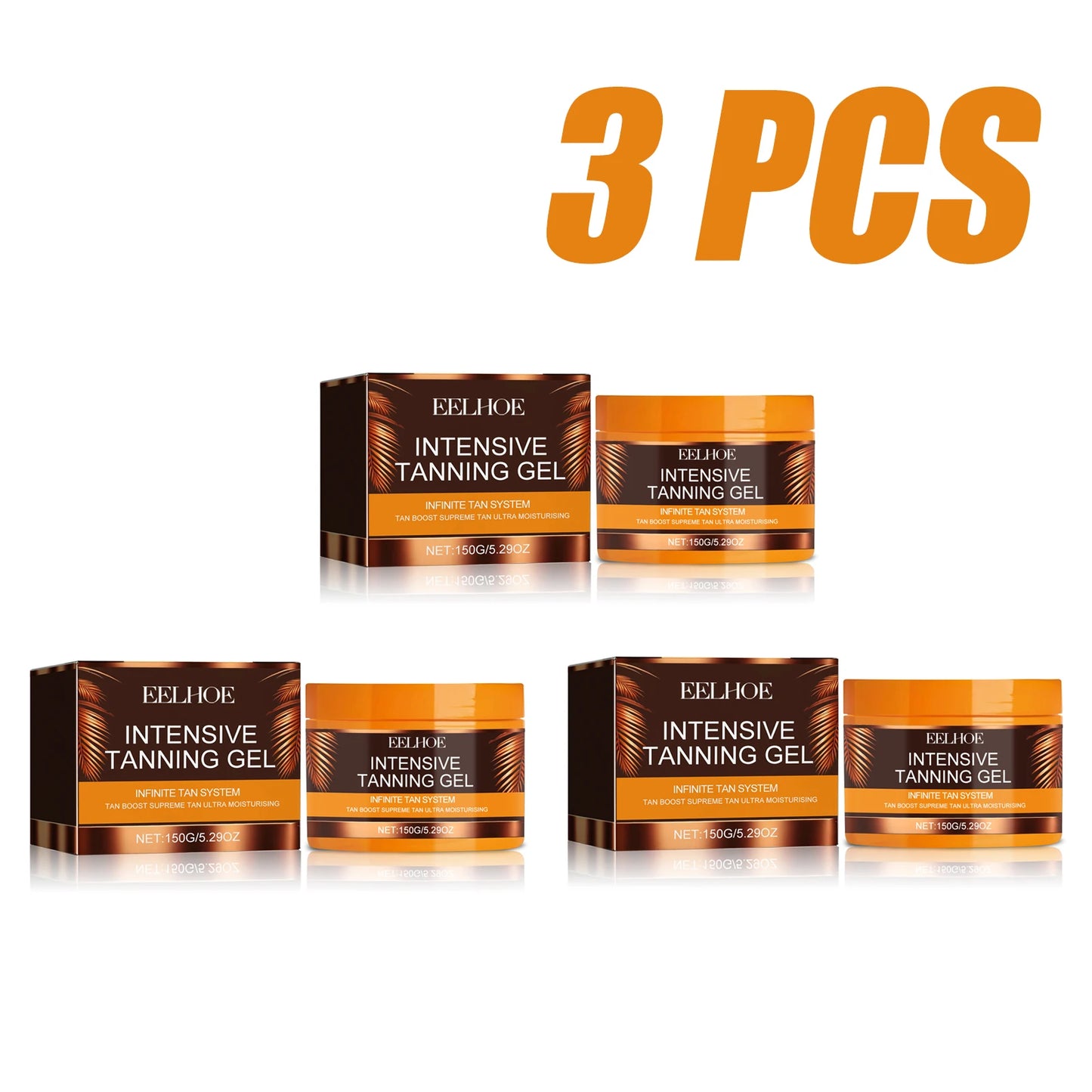 Eelhoe Pro Tanning Gel Lightweight Water Based Booster