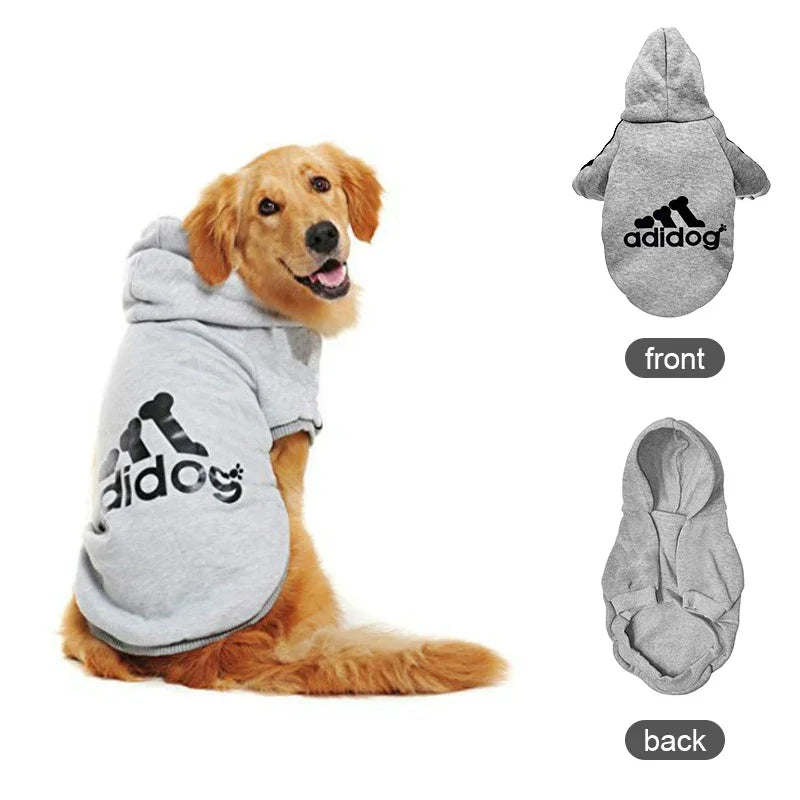 CAIBAN Autumn Winter Warm Dog Hooded Coat For Dogs