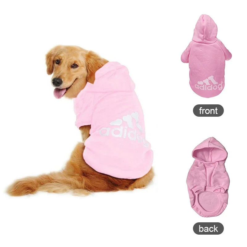 CAIBAN Autumn Winter Warm Dog Hooded Coat For Dogs