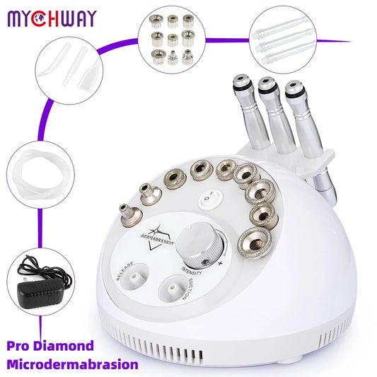 Professional Diamond Microdermabrasion Machine For Facial Peeling Skin Care Blackhead Removel Water Spray Exfoliation Machine 07