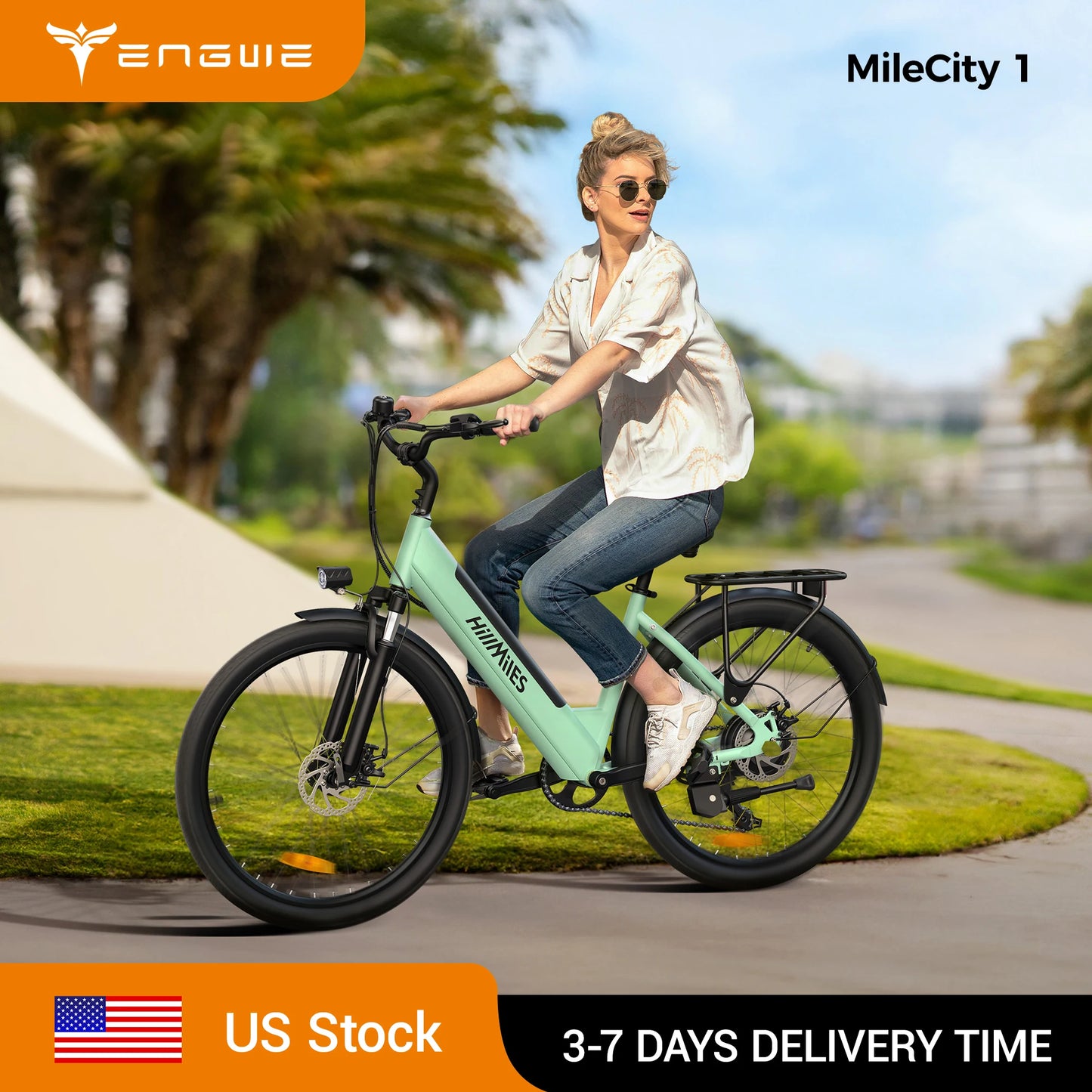 Engwe MileCity Electric Commuter Bicycle With 700W Peak Motor