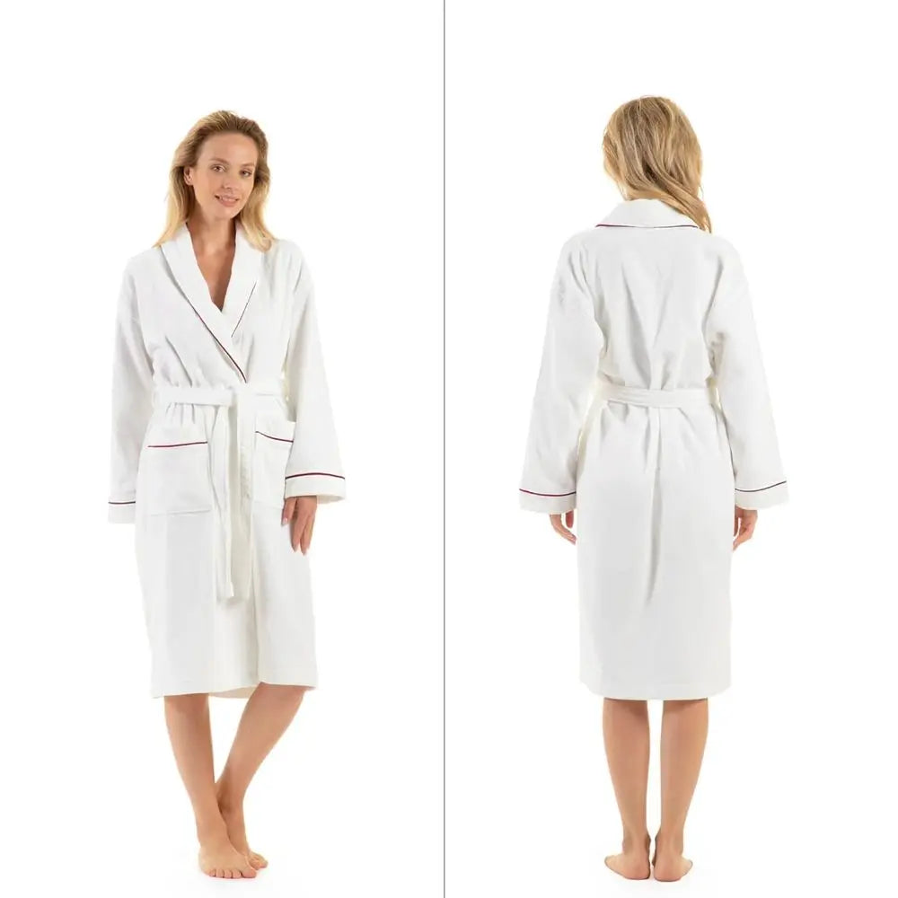 Craft of Weaving Luxury Turkish Cotton Bathrobes Unisex Spa Wear