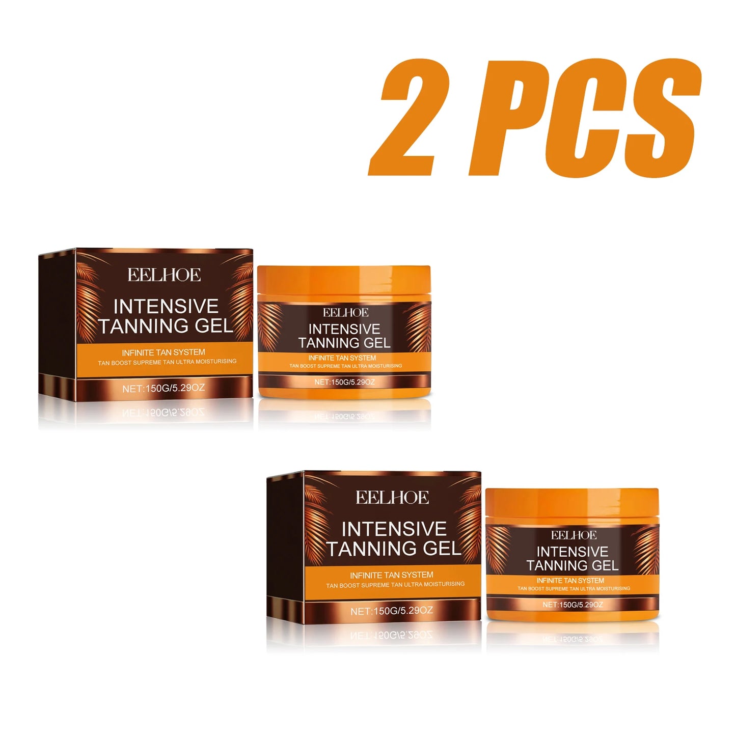 Eelhoe Pro Tanning Gel Lightweight Water Based Booster