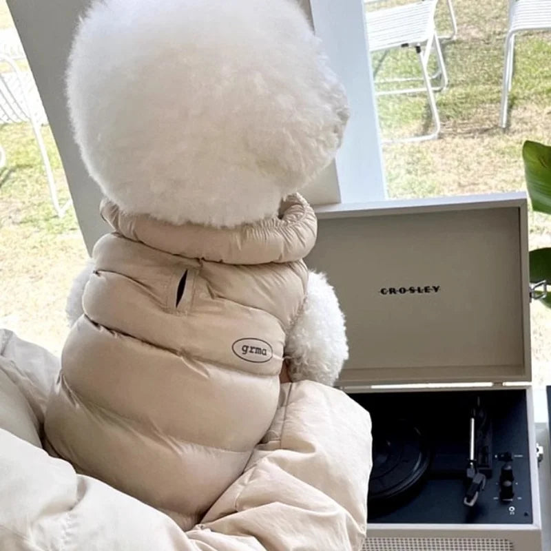 Abrrlo Winter Dog Jacket Soft Warm Coat Waterproof Vest