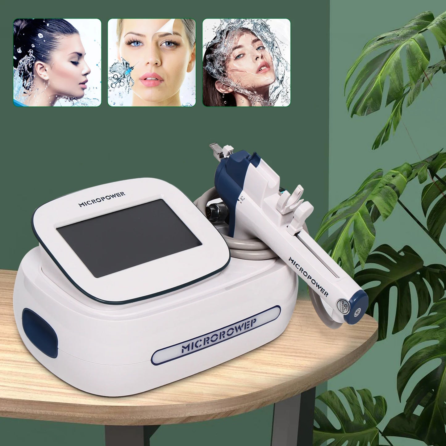 60W RF Beauty Machine For Face LCD Facial Lifting Antiaging
