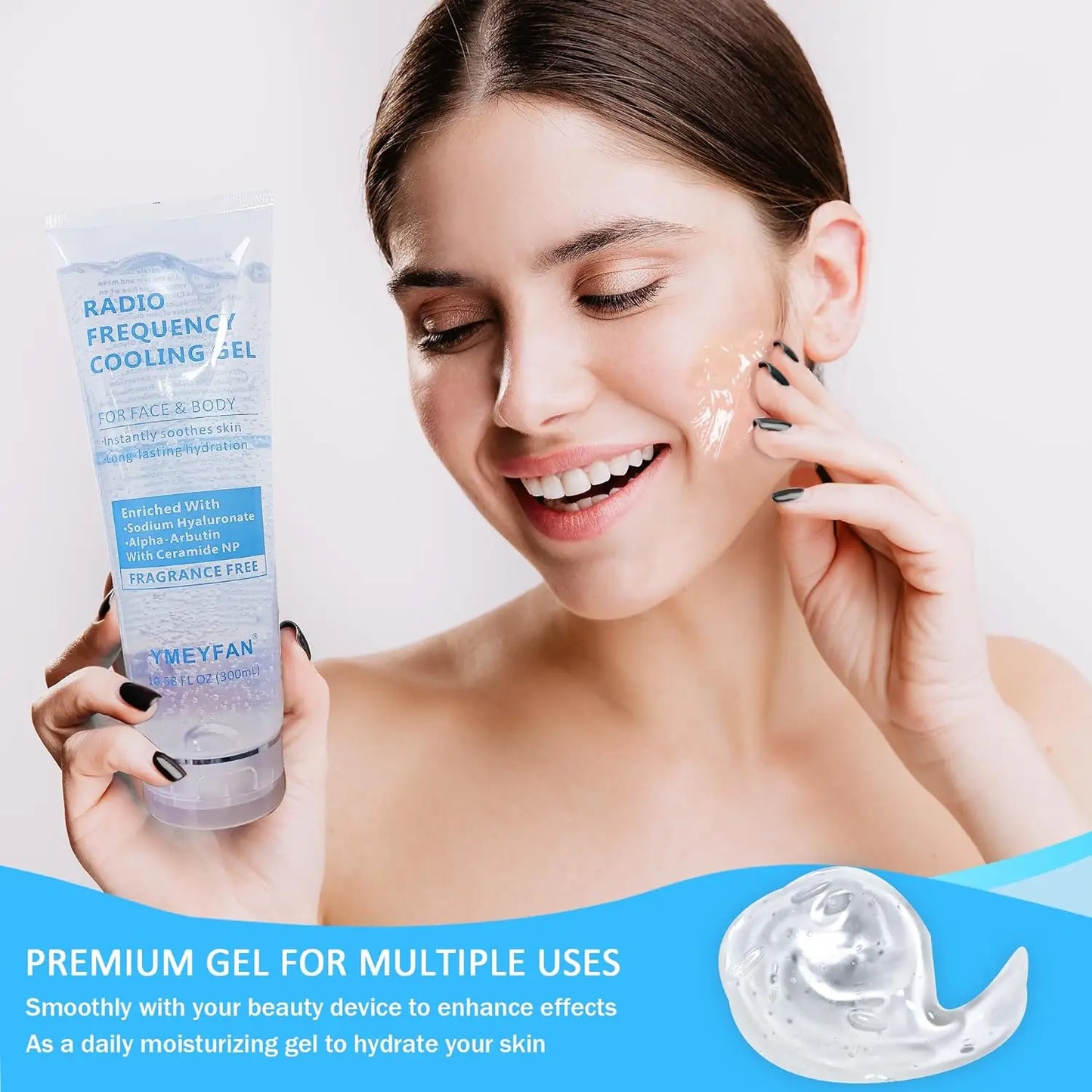 Cooling Gel For IPL Hair Removal Hyaluronic Conductive Gel