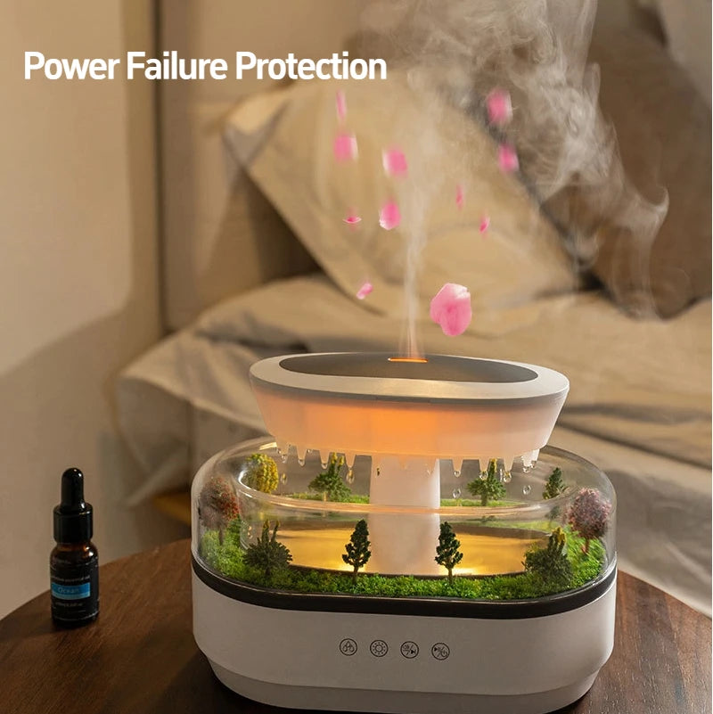 CREAROMA Raindrop Aroma Humidifier And Diffuser For Essential Oils