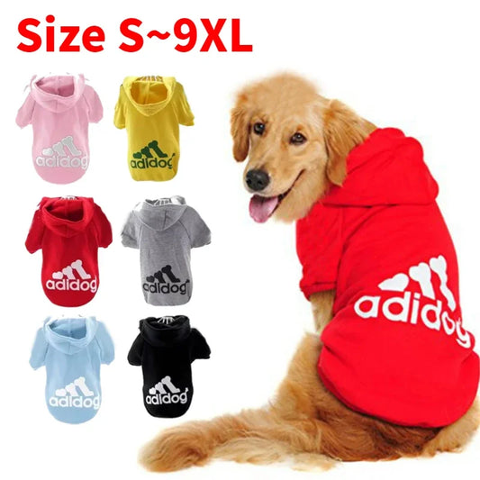 CAIBAN Autumn Winter Warm Dog Hooded Coat For Dogs