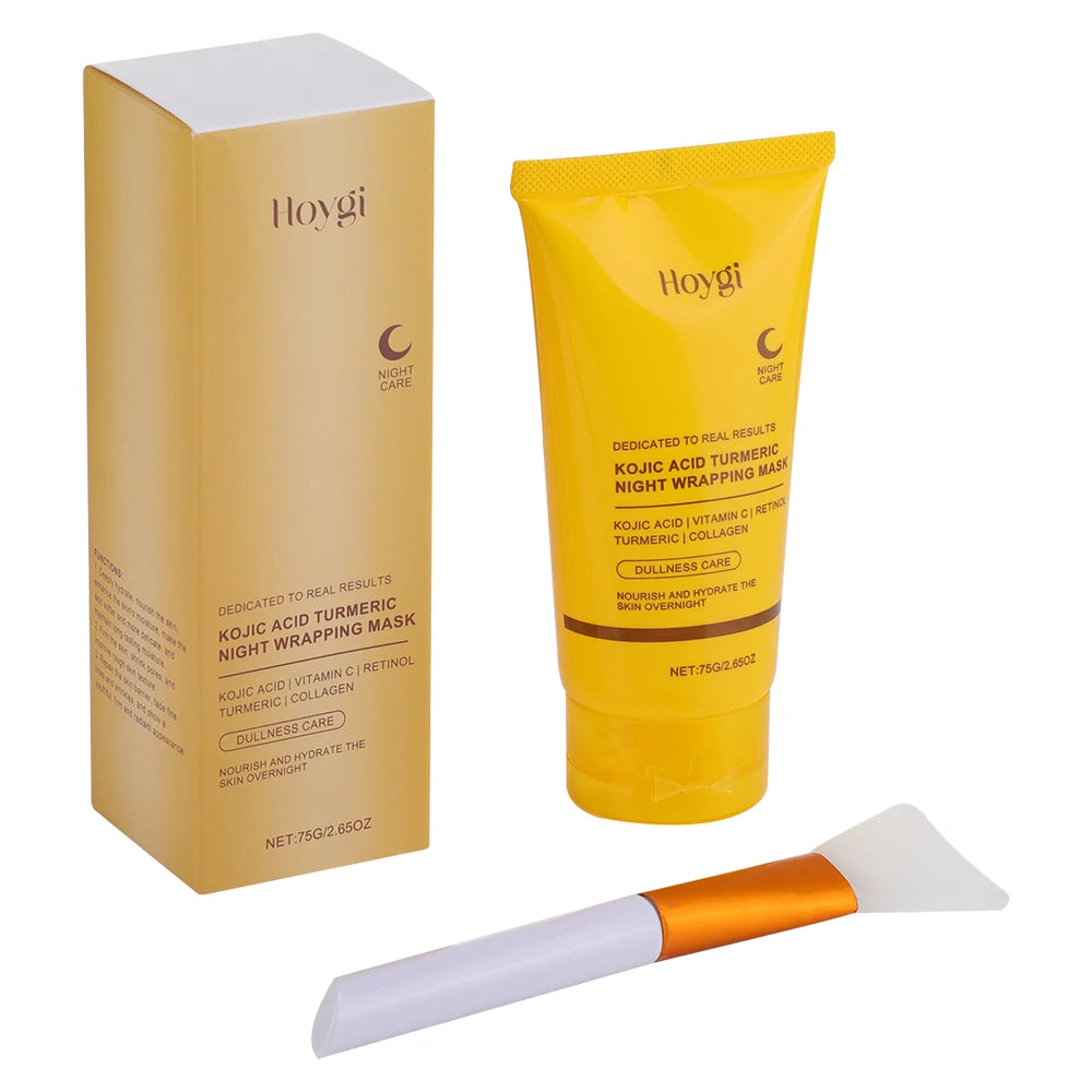 Kojic Acid Turmeric Nightly Peel Off Mask For Glowing Skin