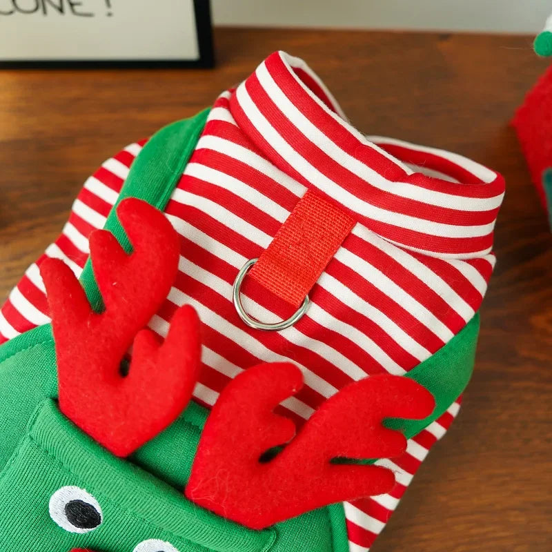 Miss Doggy Christmas Pet Coat For Dogs And Cats Festive