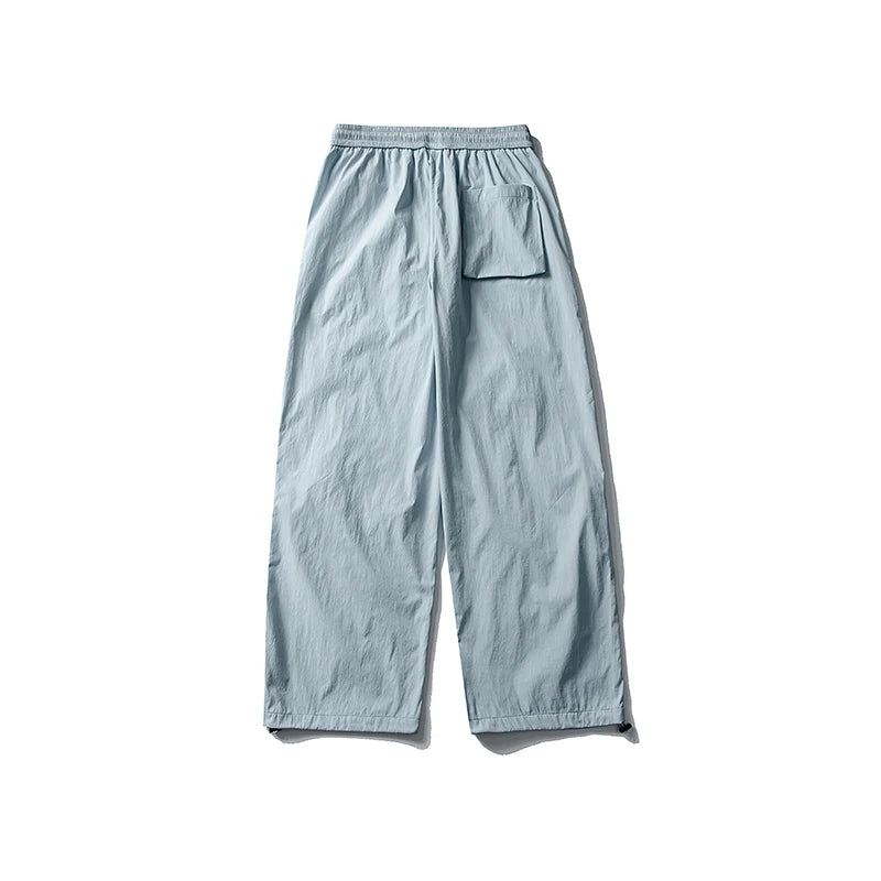 IppolichCN Men Waterproof Wear Resistant Running Cargo Sweatpants