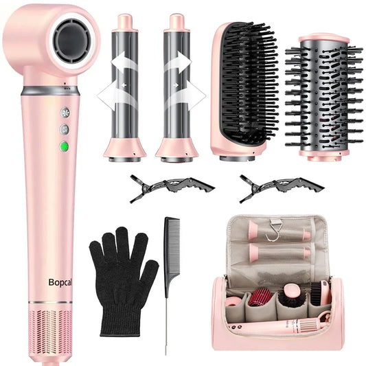BOPCAL 5 in 1 HairStyler Travel Case 1200W DryerSystem