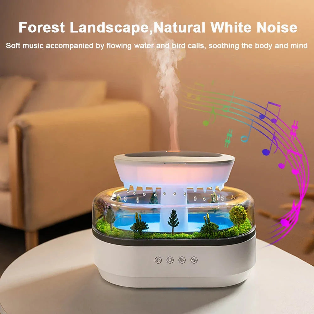 CREAROMA Raindrop Aroma Humidifier And Diffuser For Essential Oils