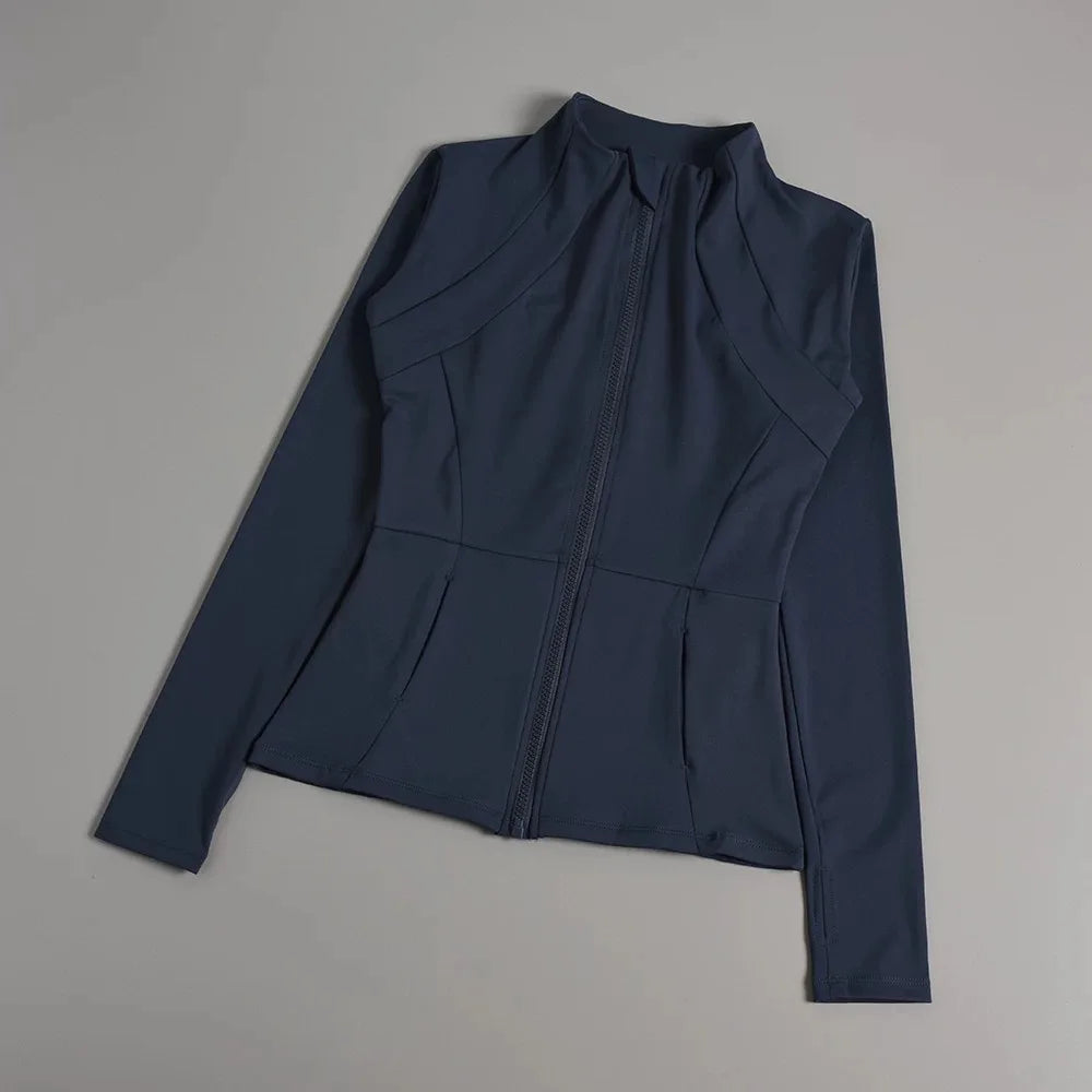 CN Yoga Jackets For Women Breathable Quick Dry Nylon