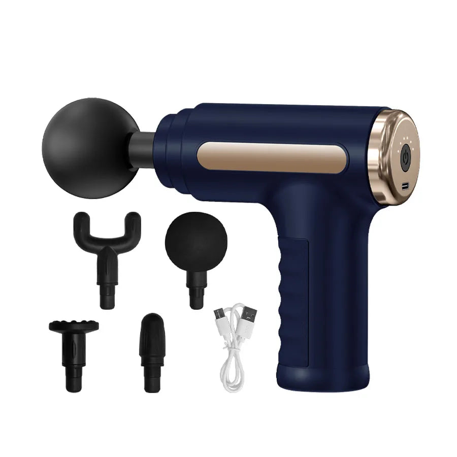 Electric Massage Gun Deep Tissue Therapy 8 Heads Recovery