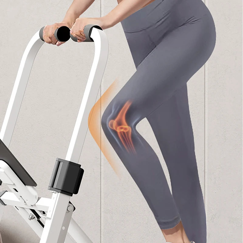 Vertical Climbing Machine Foldable For Cardio And Strength