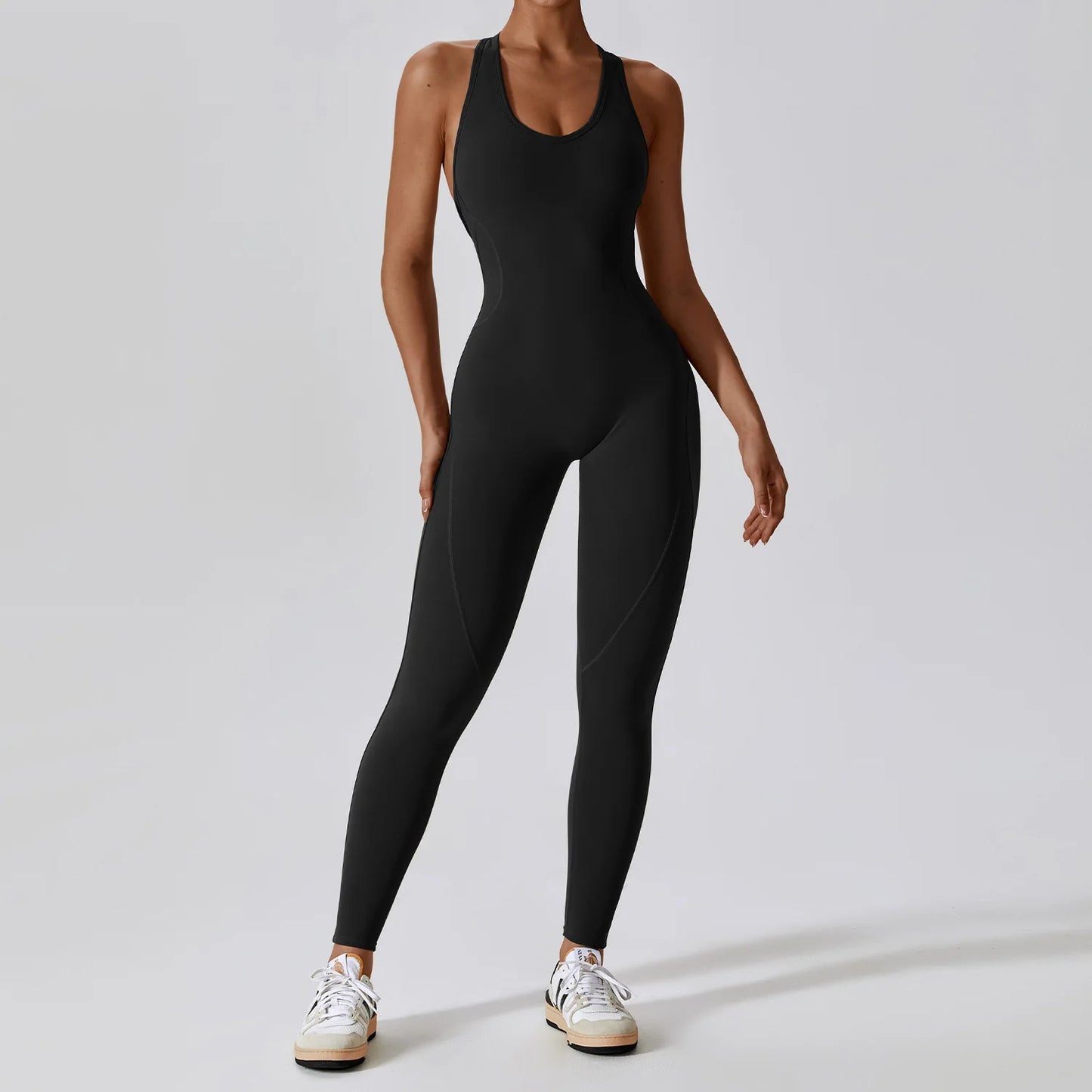 Yoga Jumpsuit Activewear Set for Women Gym and Pilates