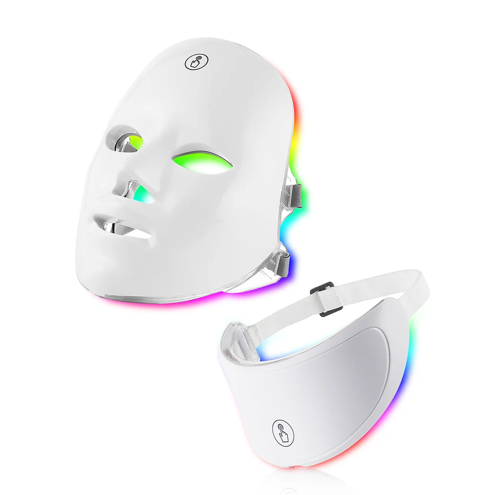 LED Facial Mask Beauty Machine For Face And Neck Care
