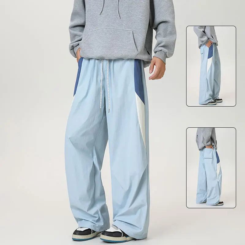 IppolichCN Men Waterproof Wear Resistant Running Cargo Sweatpants