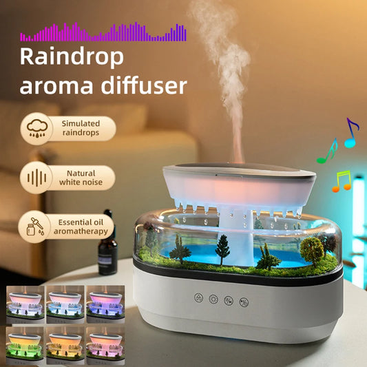 CREAROMA Raindrop Aroma Humidifier And Diffuser For Essential Oils