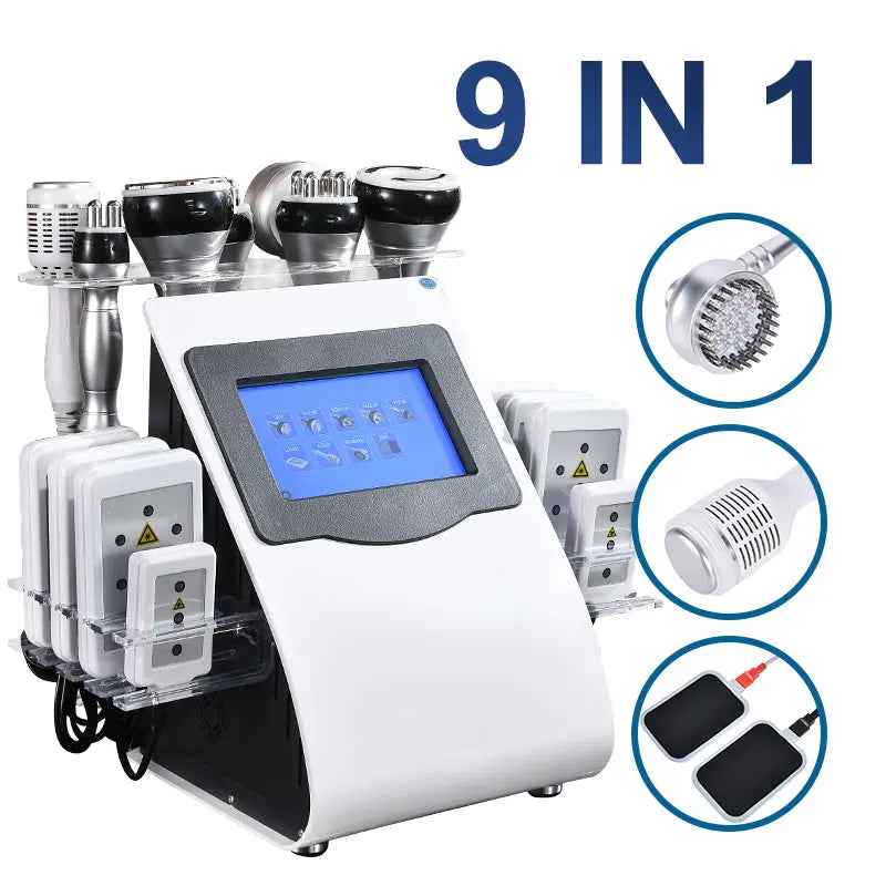 Amilibeauty 9 In 1 Cavitation Machine Ultrasonic Fat Reduction