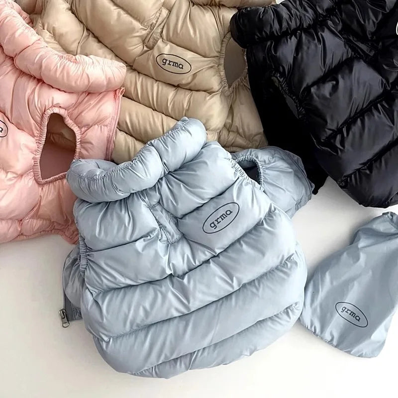 Abrrlo Winter Dog Jacket Soft Warm Coat Waterproof Vest