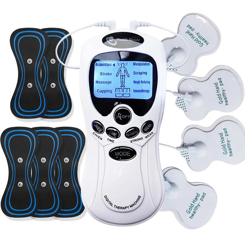 Electronic Tens Machine Physiotherapy Muscle Stimulator For Pain Relief