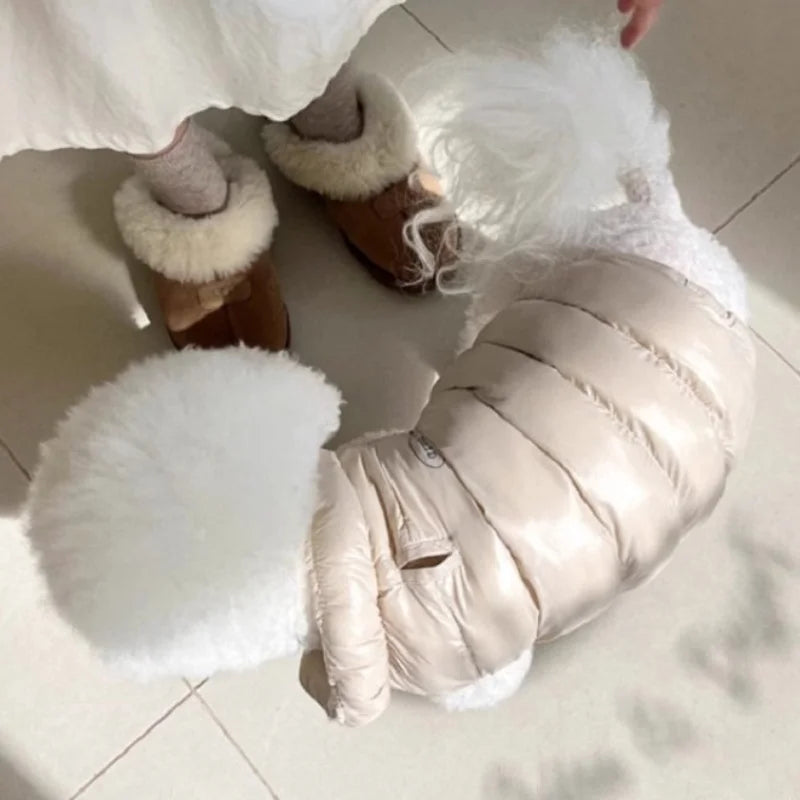 Abrrlo Winter Dog Jacket Soft Warm Coat Waterproof Vest