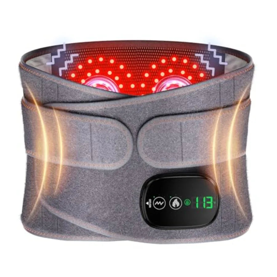 High Concerned Cordless Heating Pad for Back Massage with Vibration