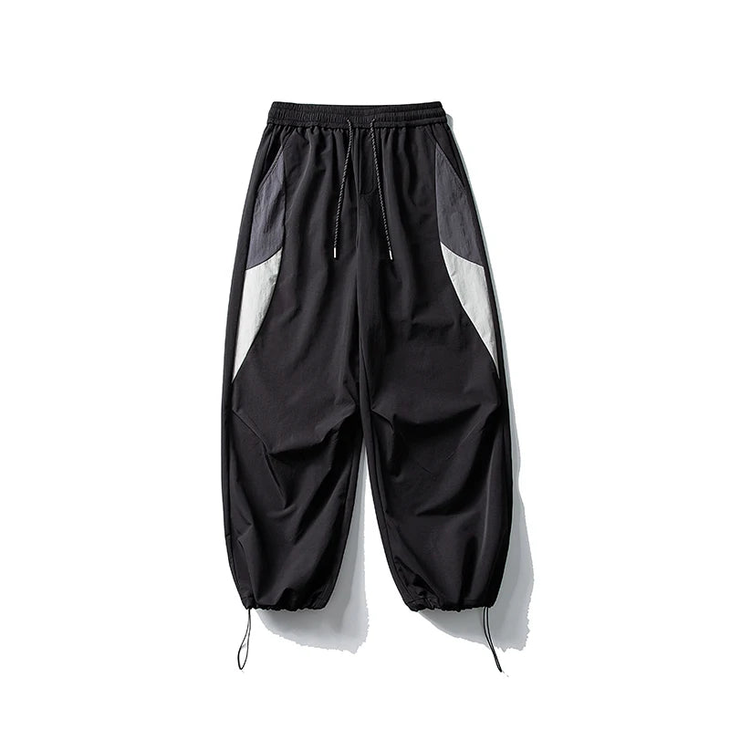 IppolichCN Men Waterproof Wear Resistant Running Cargo Sweatpants