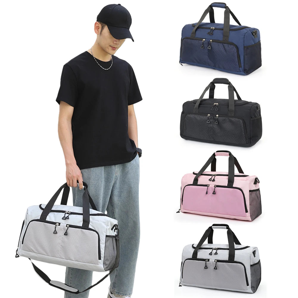 Large Gym Bag Fitness Wet Dry Training Men Women Yoga For Shoes Travel Shoulder Handbags Multifunction Work Out Swimming Bag
