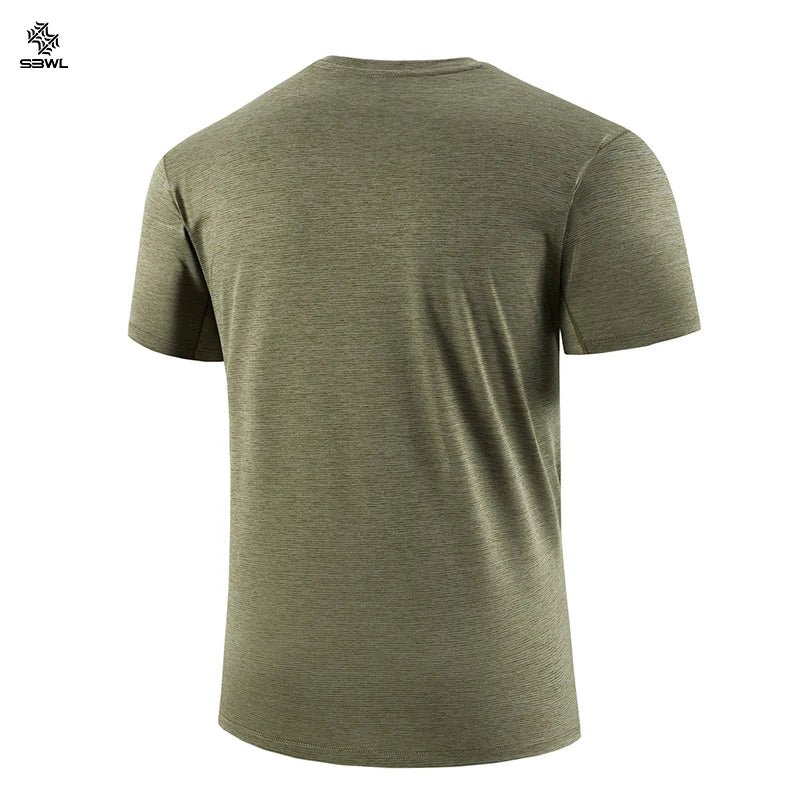 SENBWLCN Quick Dry Outdoor Sports T Shirt For Summer Unisex